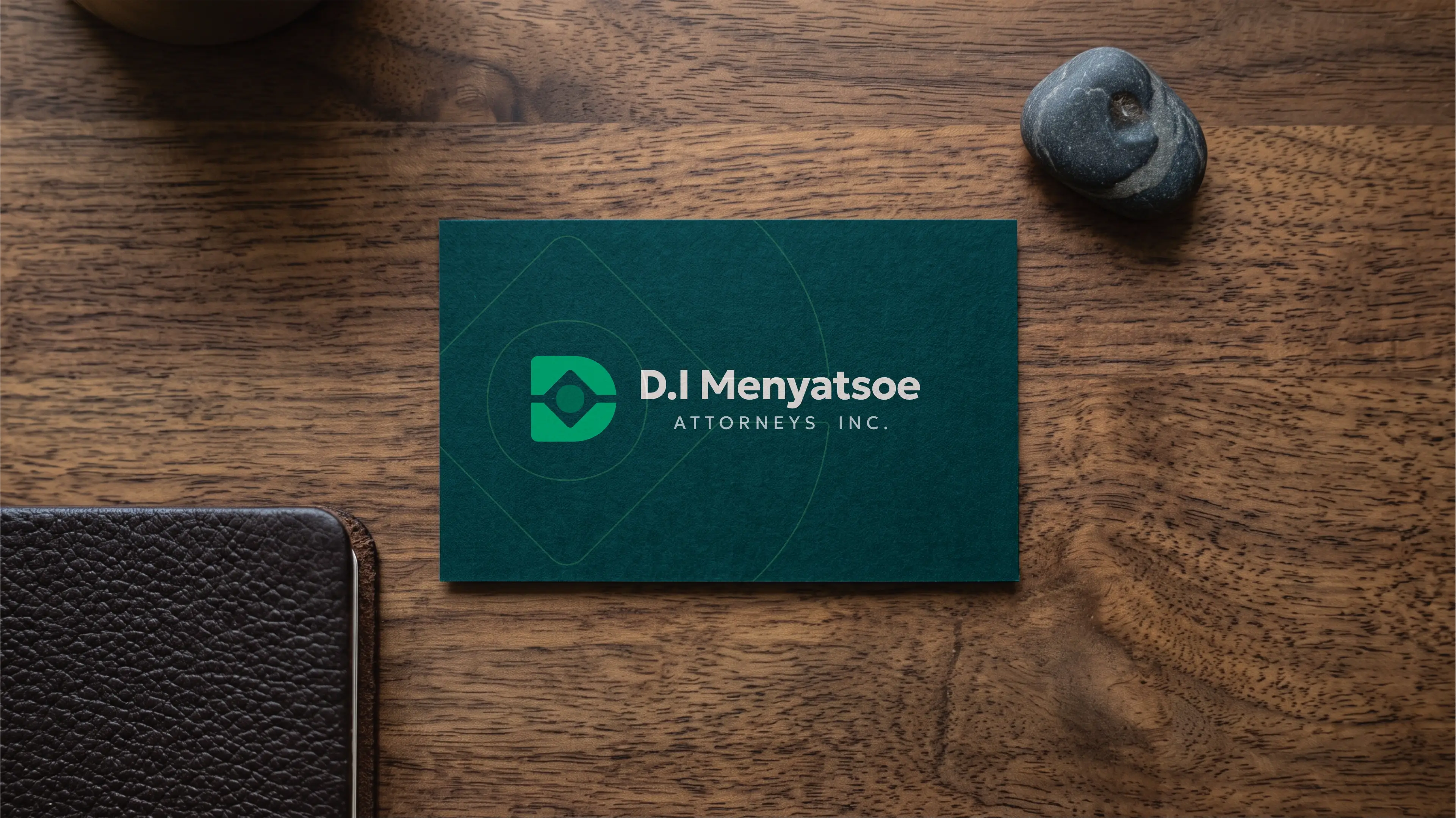 dim-attorneys - 3rd Monochrome Mockup of logo design