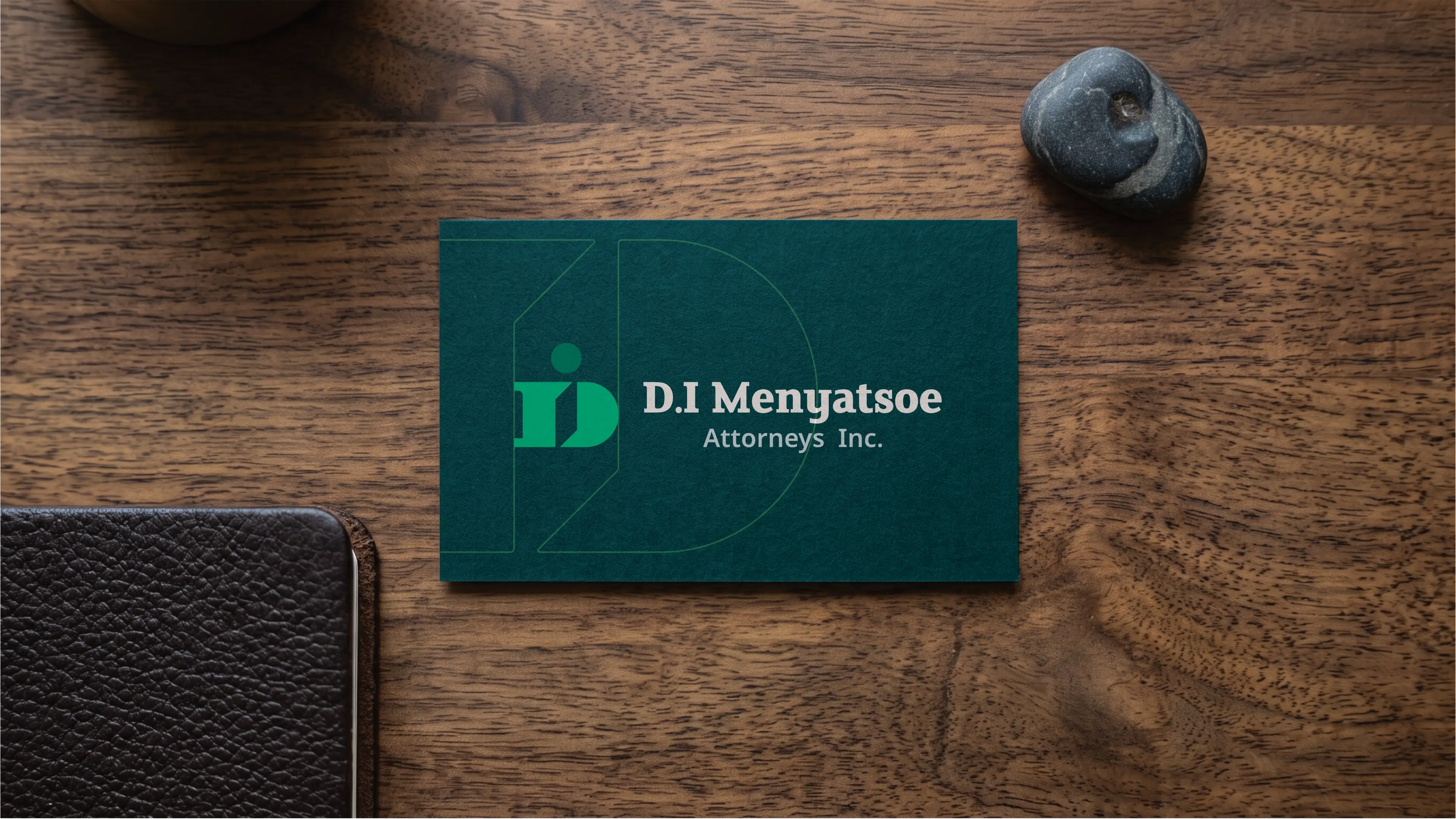 dim-attorneys - 3rd Monochrome Mockup of logo design