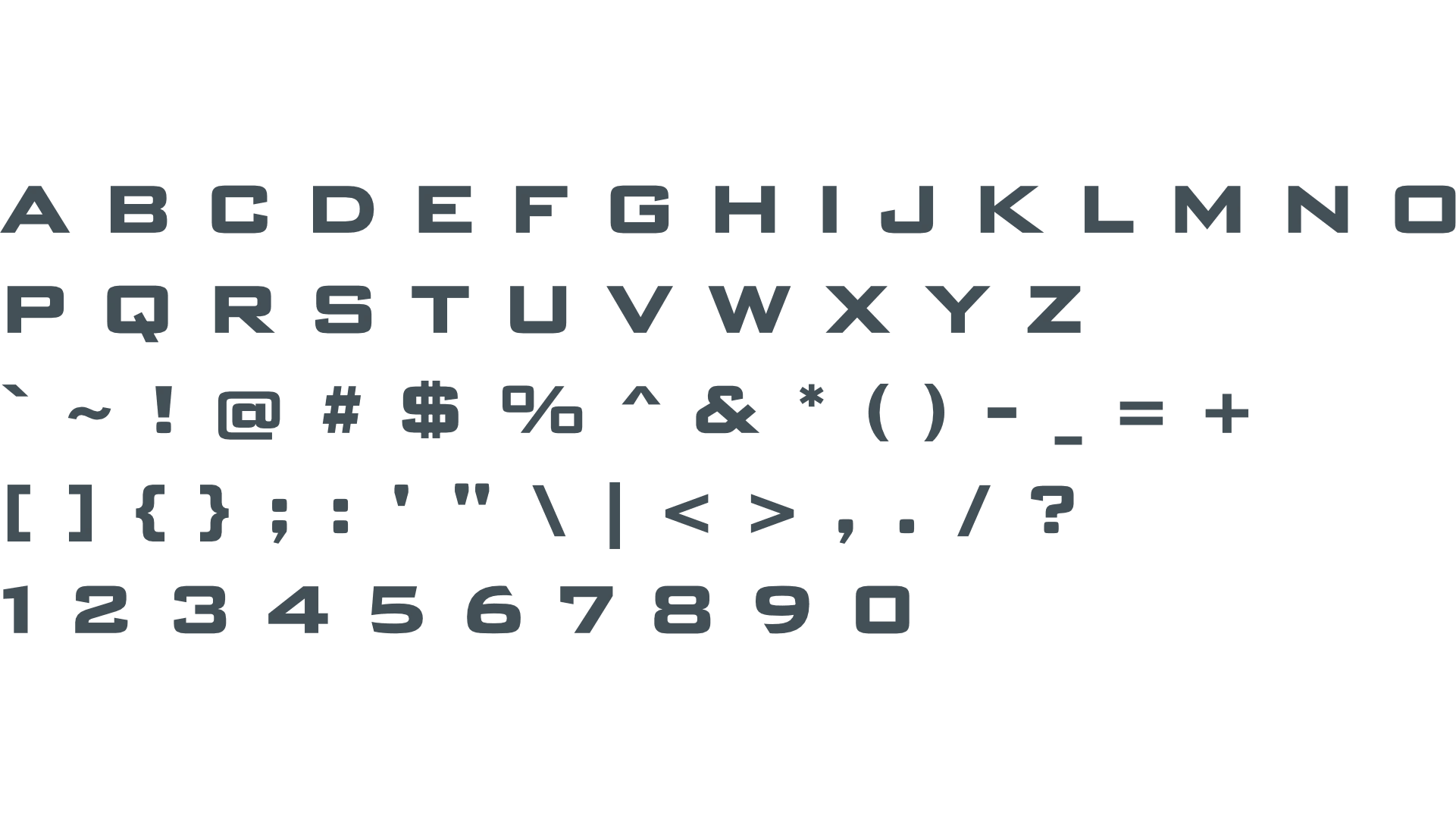 linksec - Primary Typeface