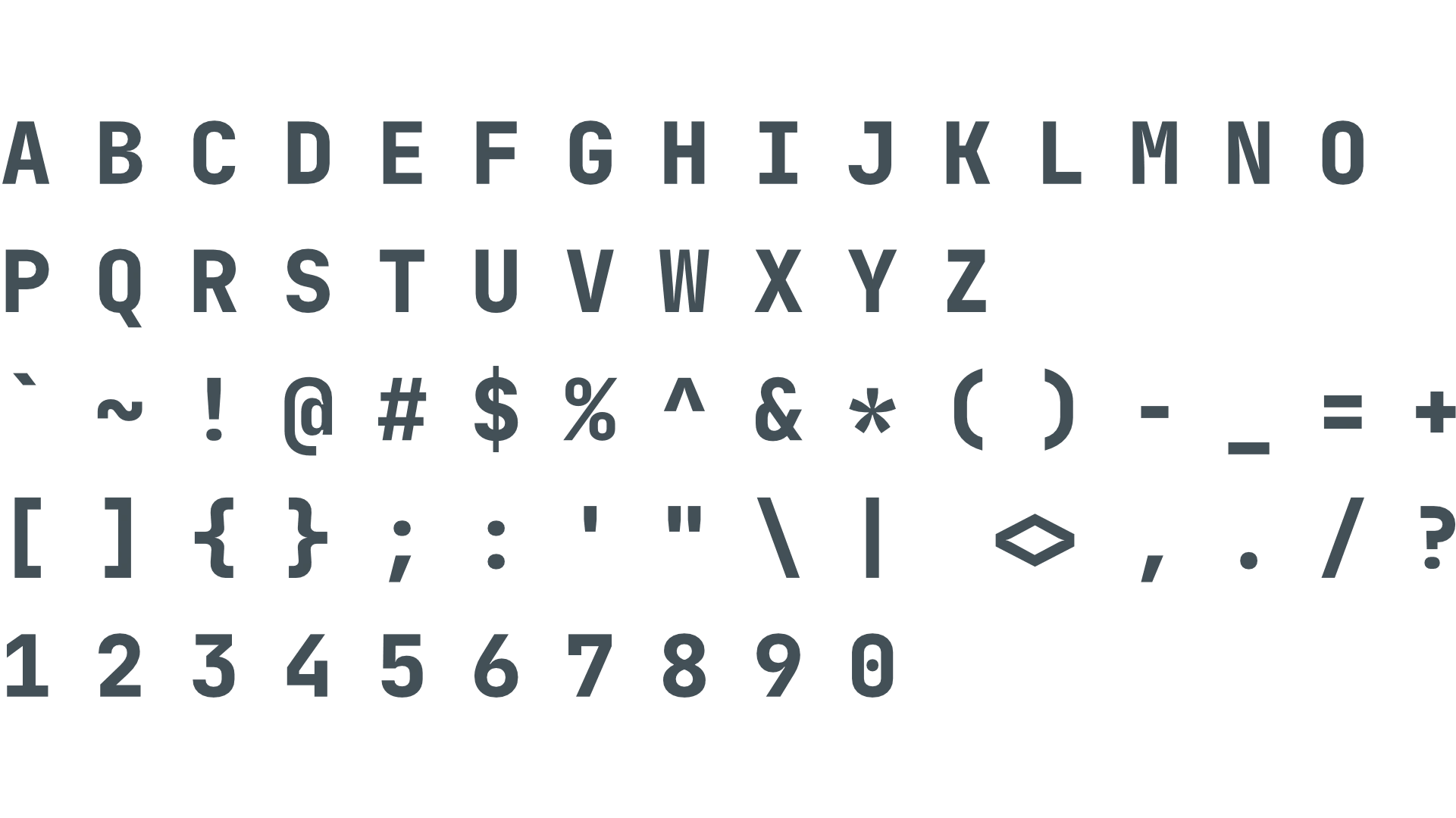 linksec - Primary Typeface