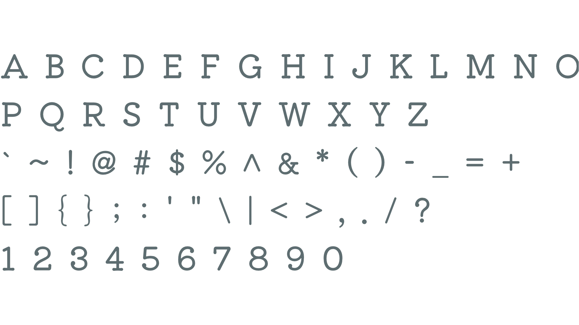 meet-244 - Primary Typeface