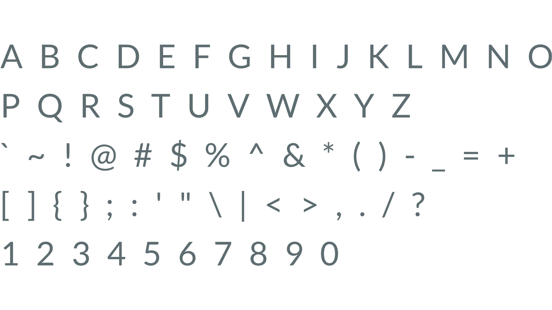meet-244 - Secondary Typeface